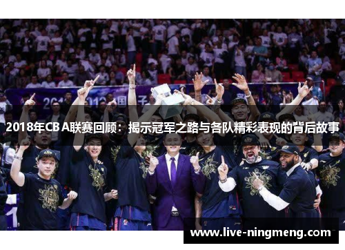 2018年CBA联赛回顾:揭示冠军之路与各队精彩表现的背后故事